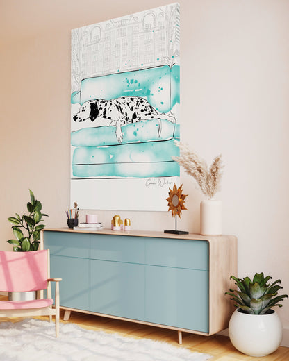 Audreys Chic Turquoise Throne